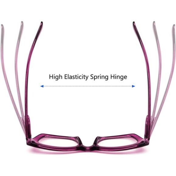 3-Pack Fashion Blue Light Blocking Readers  Colorful Trendy Frames for Women - Picture 5 of 7